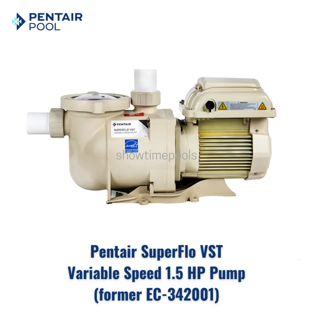Pentair SuperFlo VST Variable Speed 1.5 HP Pump (former EC-342001).webp