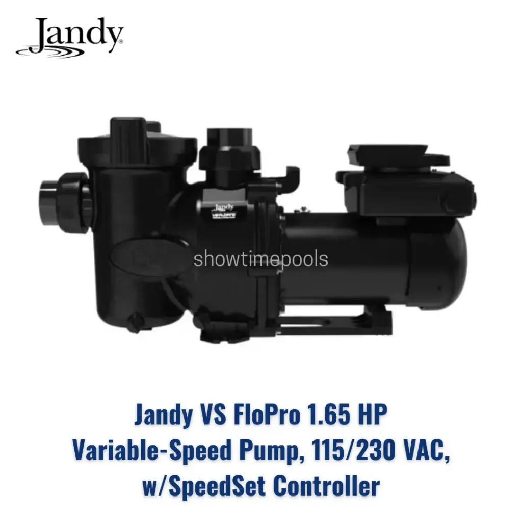 JANDY VS FloPro 1.65 HP Variable-Speed Pump, 115/230 VAC, w/SpeedSet Controller