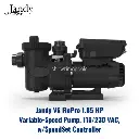 Jandy VS FloPro 1.85 HP Variable-Speed Pump, 115/208-230 VAC, 2 Aux Relays, w/o Controller
