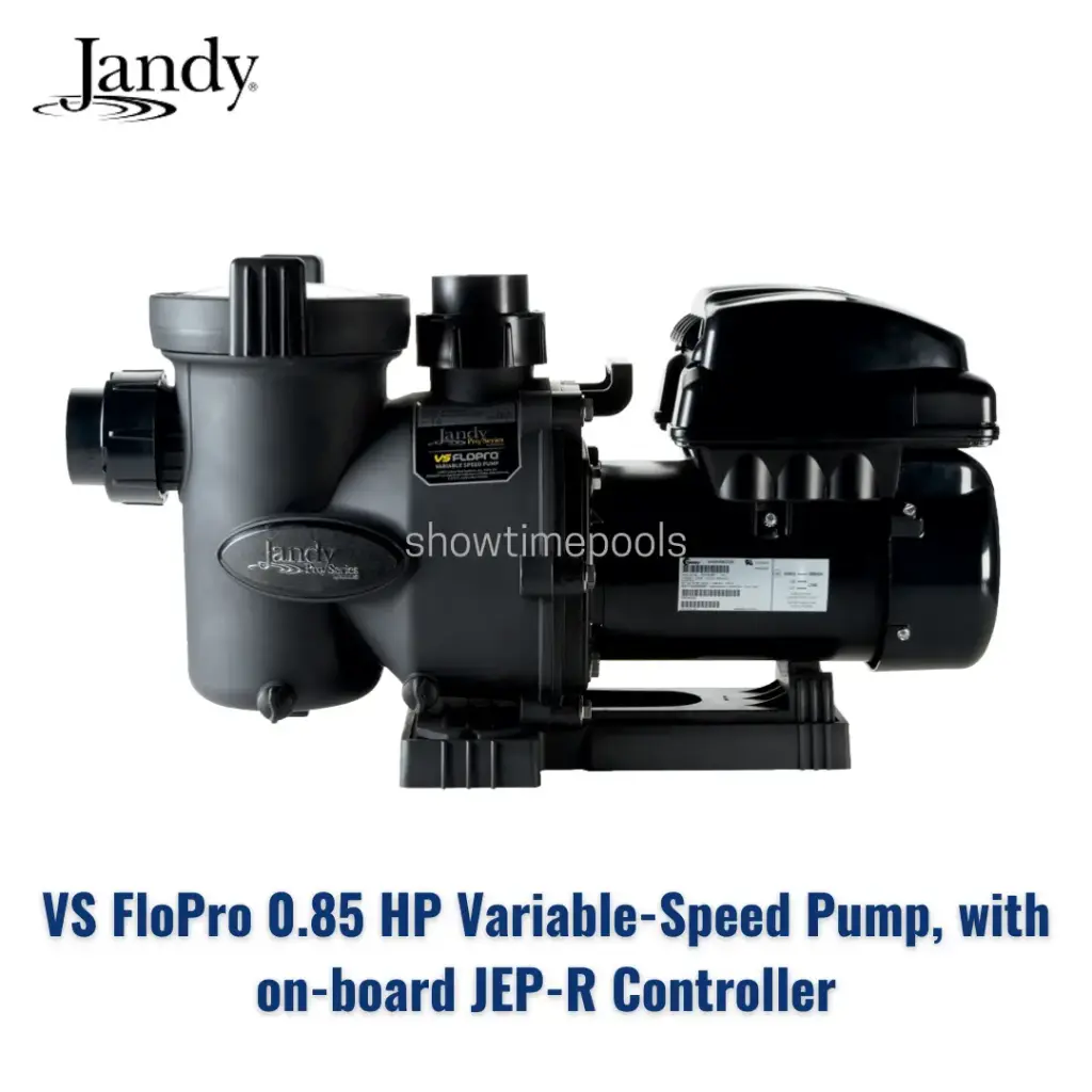 JANDY VS FloPro 0.85 HP Variable-Speed Pump, with on-board JEP-R Controller