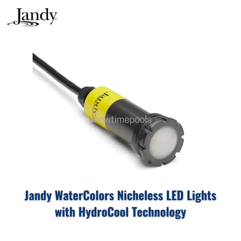 Jandy WaterColors (RGBW 12V, 12W, 150' Cord, 1 Amp, 5 1/2" Long) Nicheless LED Lights with HydroCool Technology