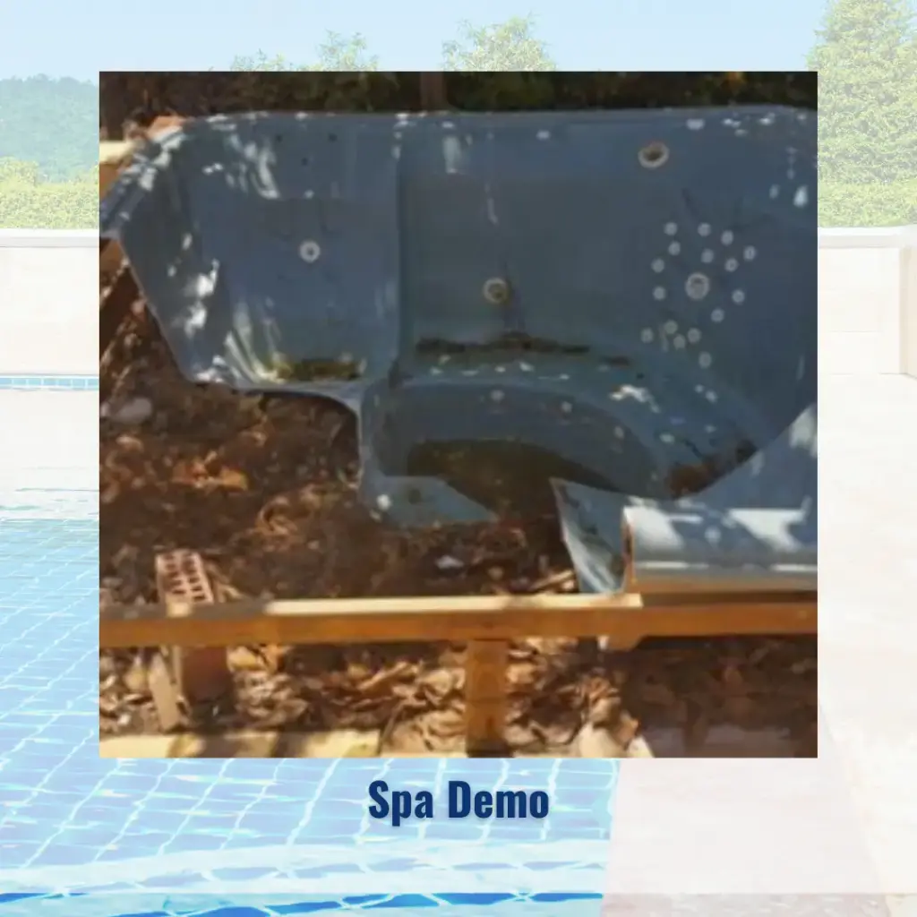 Showtime Pools - Spa Demolition