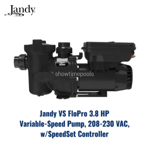 Jandy VS FloPro 3.8 HP Variable-Speed Pump, 208-230 VAC, w/ SpeedSet Controller